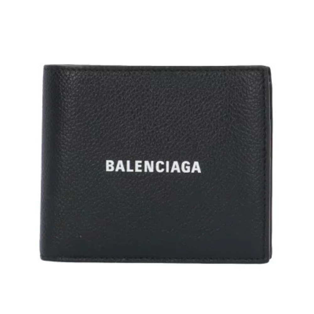 Balenciaga bi fold wallet calfskin